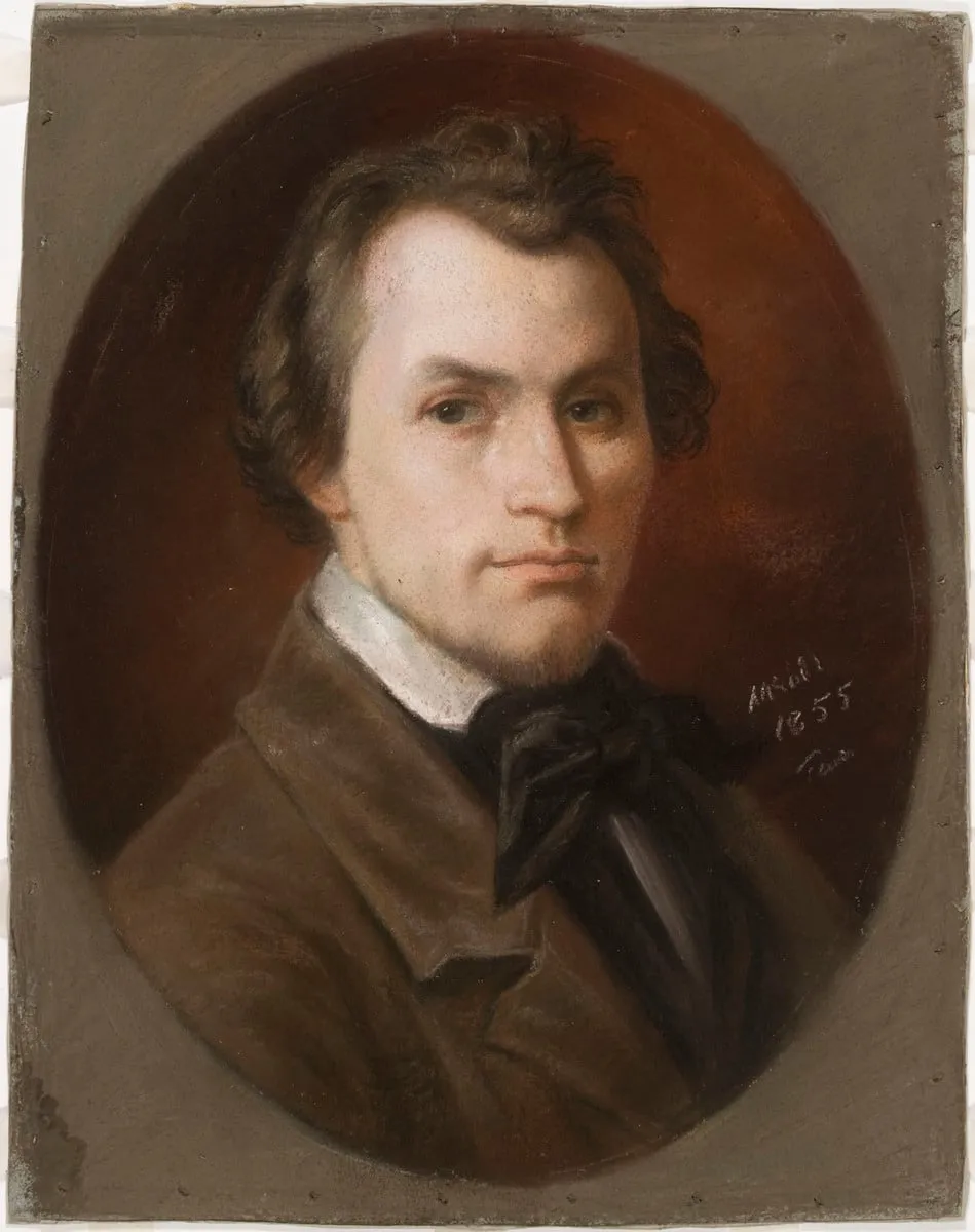 Marcus Larssonin muotokuva, by Maria Röhl