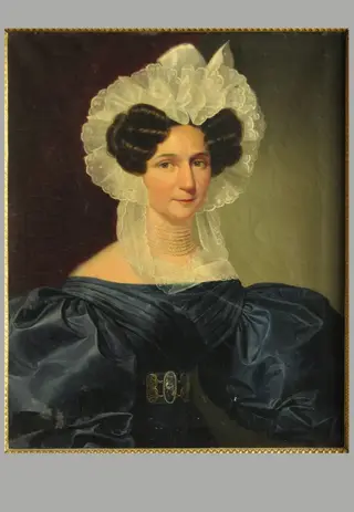 Maria Streidlin (în registrul inventar: Portret de femeie). Pandant: Portret de bărbat