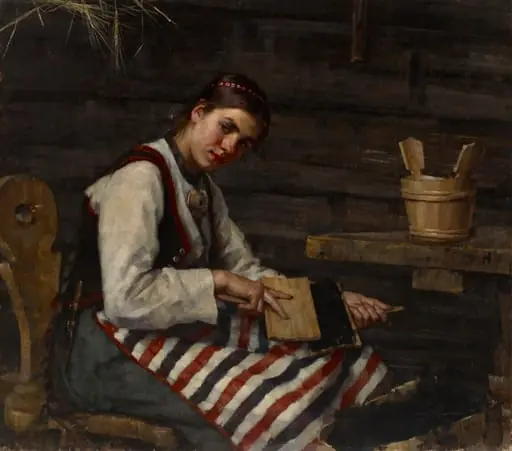 Karstaava tyttö, by Maria Wiik