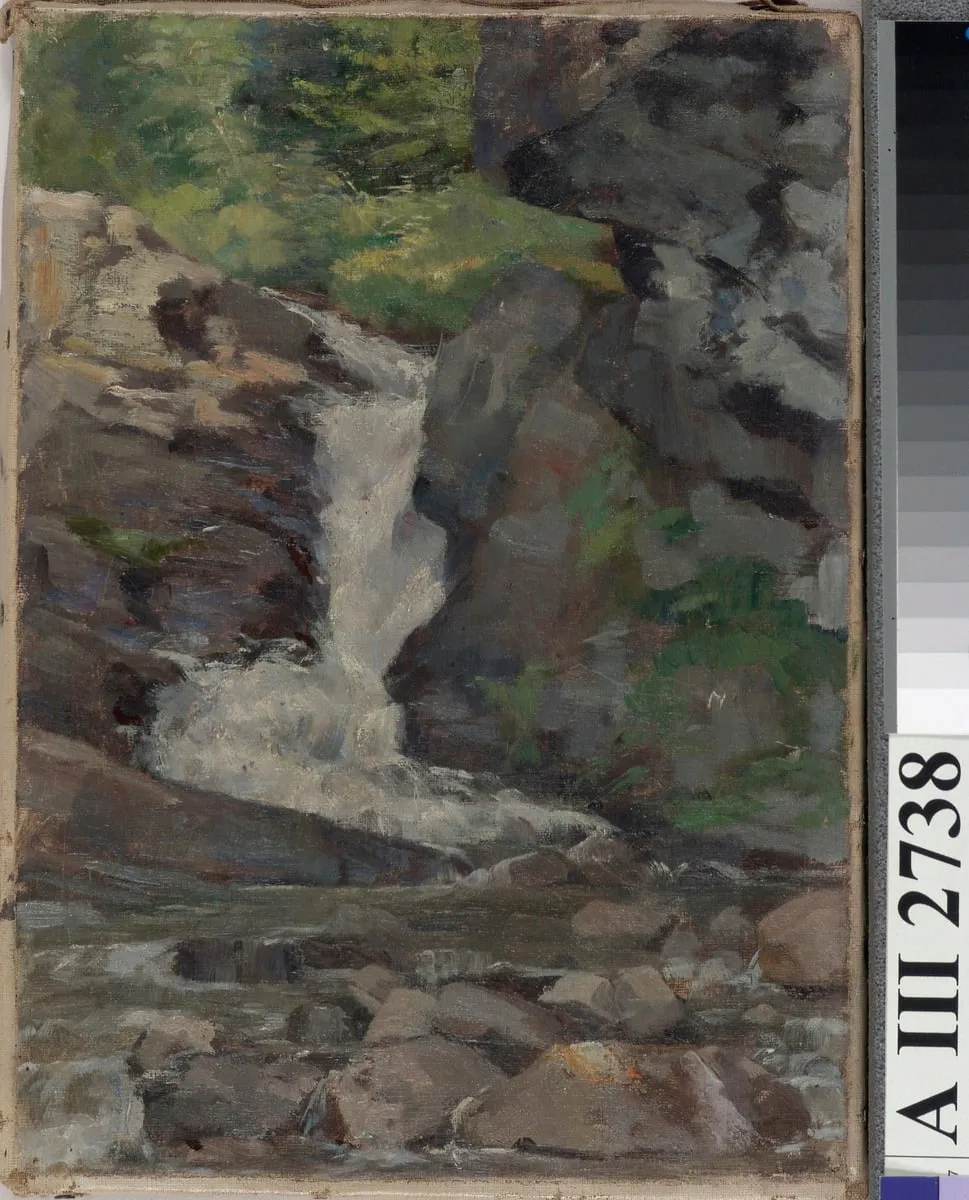 Puro kallioiden välissä, by Maria Wiik, unspecified