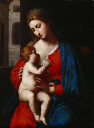 Maria with Child, by Alessandro Turchi