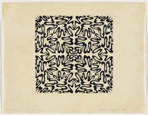 Untitled, by Marian Zazeela