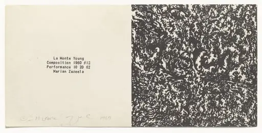 Untitled, by Marian Zazeela La Monte Young