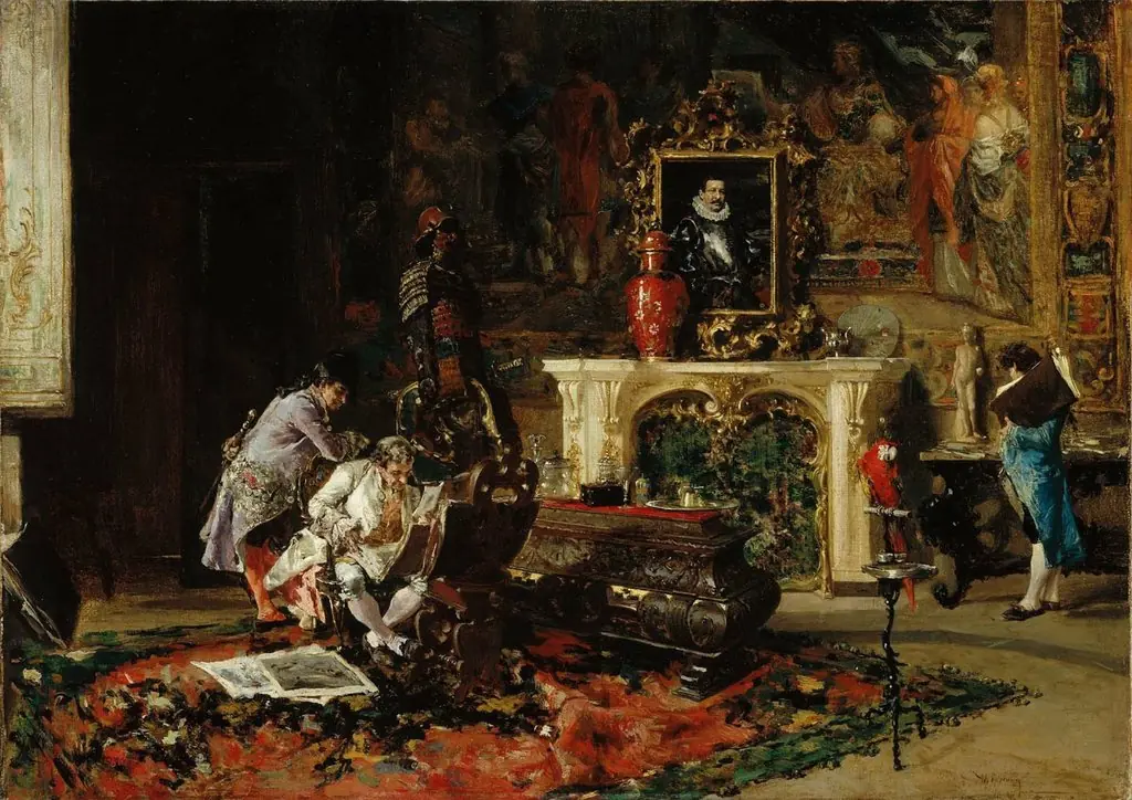 Antiquaries, by Mariano Fortuny Marsal