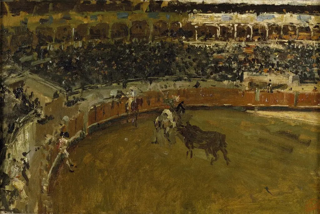 Bullfight, by Mariano Fortuny Marsal