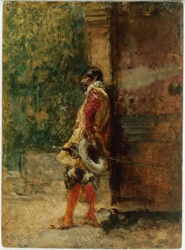 Cavalier, by Mariano Fortuny Marsal