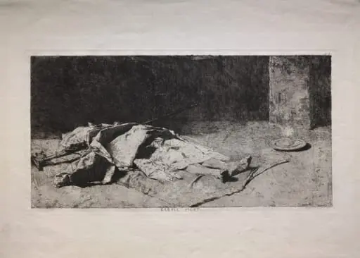 Dead Kabyle, by Mariano Fortuny Marsal