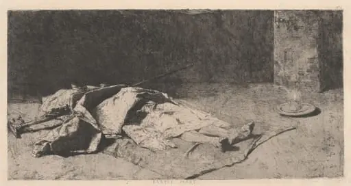 Dead Kabyle (Kabyle mort), by Mariano Fortuny Marsal
