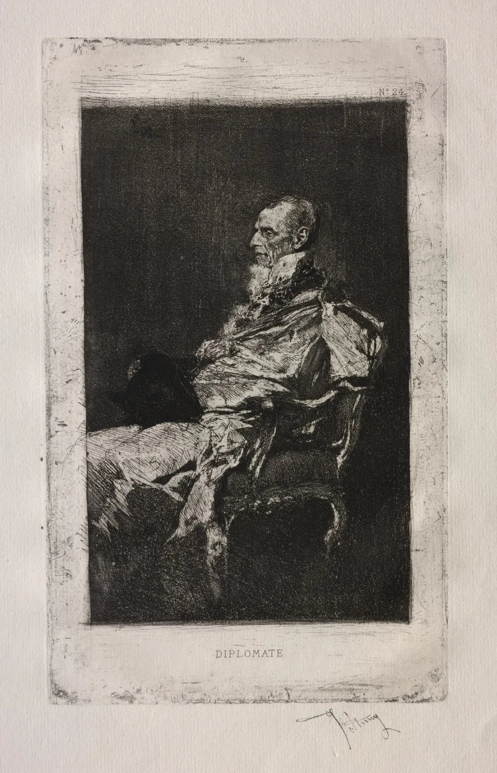 Diplomat, by Mariano Fortuny Marsal, 1868