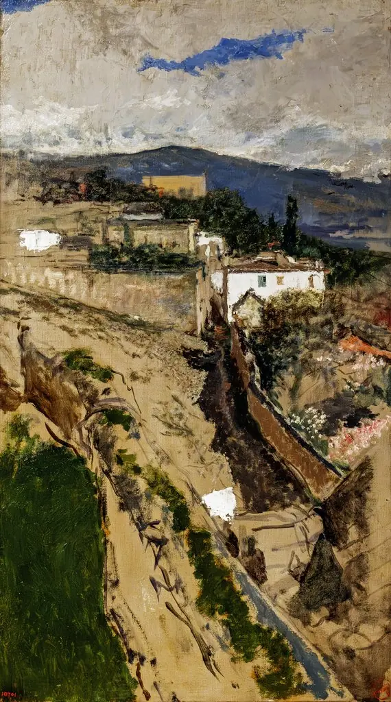 Granada Landscape, by Mariano Fortuny Marsal
