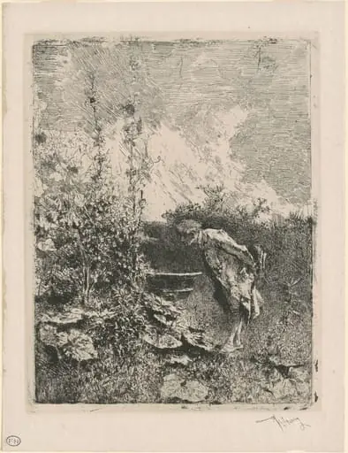 L'Amateur de jardin (The Gardening Enthusiast), by Mariano Fortuny Marsal