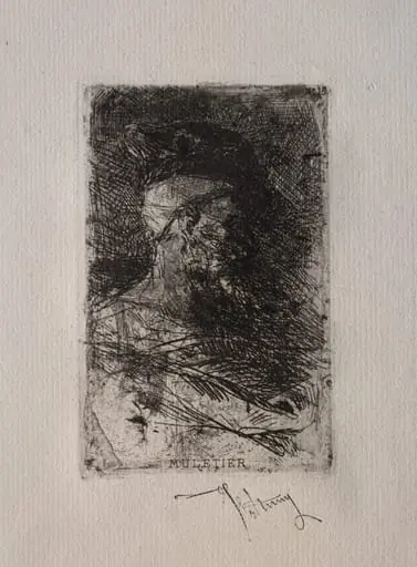 Mule Driver, by Mariano Fortuny Marsal