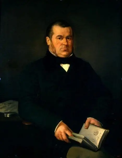 Portrait of Francesc Esteve i Sans, by Mariano Fortuny Marsal