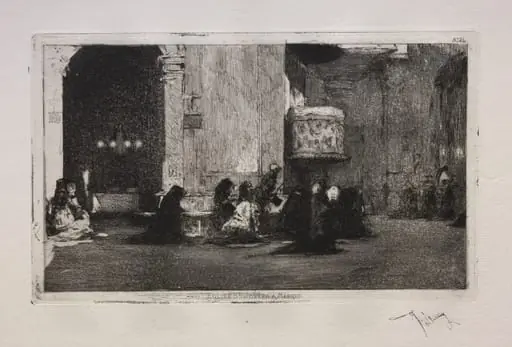 Saint Joseph Church, Madrid, by Mariano Fortuny Marsal