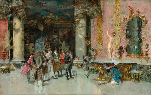 The Choice of a Model, by Mariano Fortuny Marsal