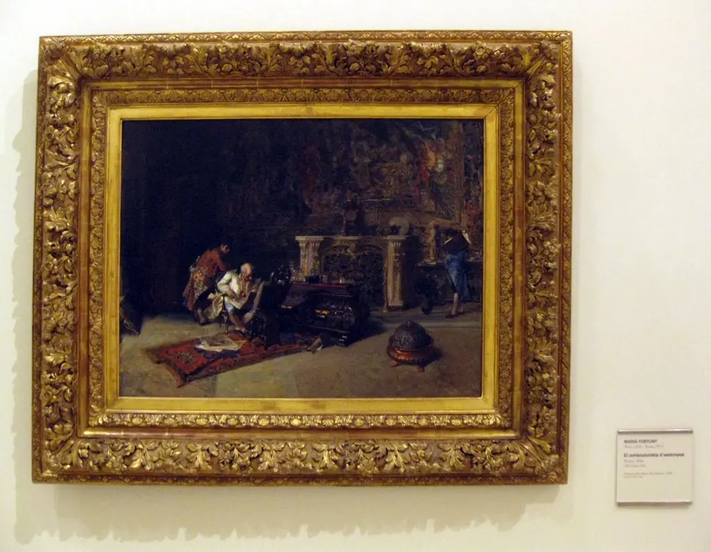 The Stamp Collector, by Mariano Fortuny Marsal