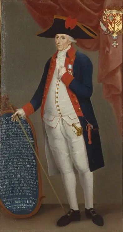 Don Juan Lorenzo Gutiérrez Altamirano de Velasco y Flores, by Mariano Guerrero
