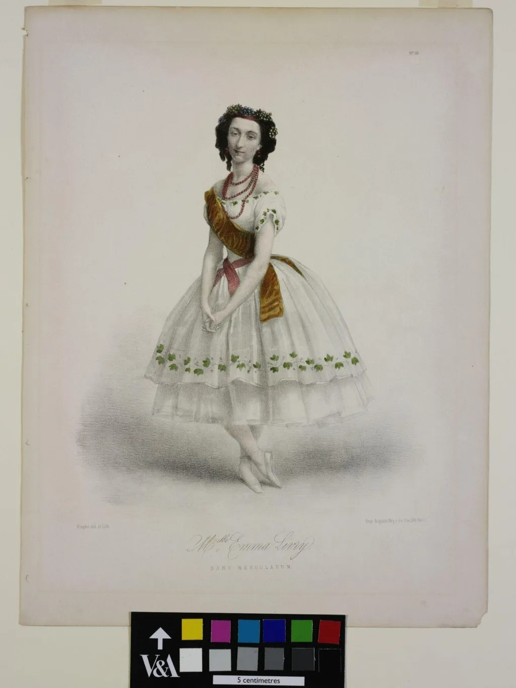 Melle Emma Livry,, by Marie-Alexandre Alophe, 1860