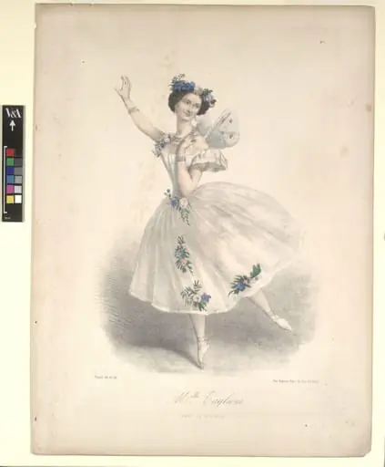 Melle Taglioni, by Marie-Alexandre Alophe