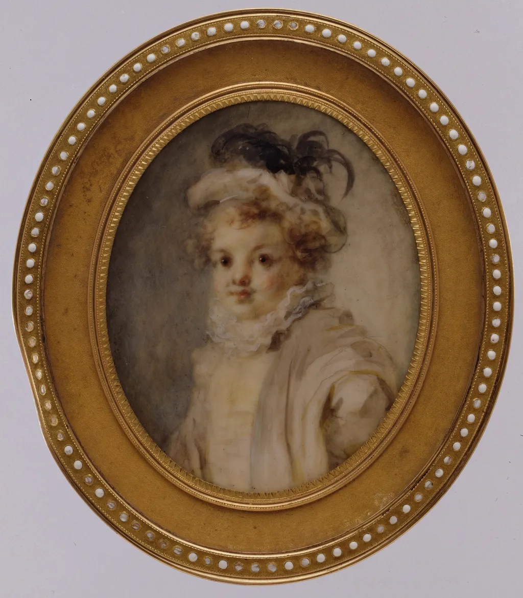 Portrait of a Boy, by Marie-Anne Fragonard, unspecified, 1775