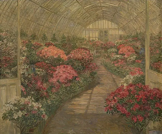 Under the glass ceiling, by Marie Antoinette Marcotte, 1921
