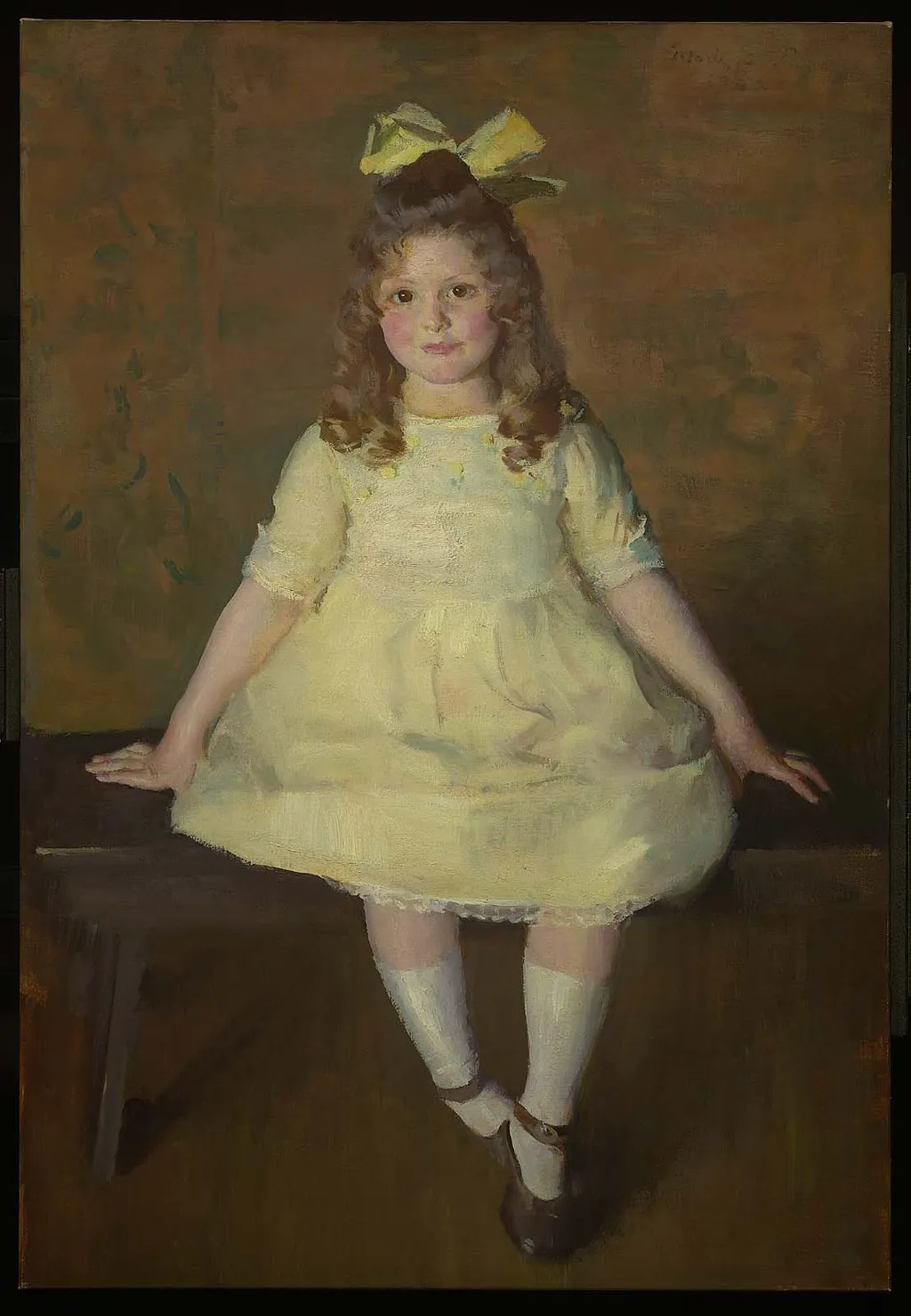 Frances Lee Weeks, by Marie Danforth Page, oil, 1922