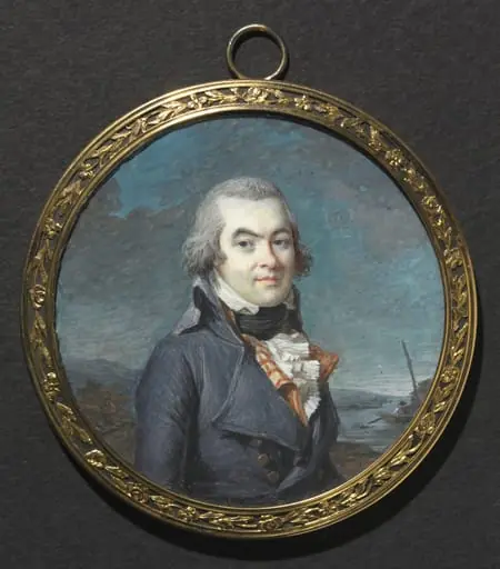 Portrait of a Man in a Landscape, by Marie-Gabrielle Capet