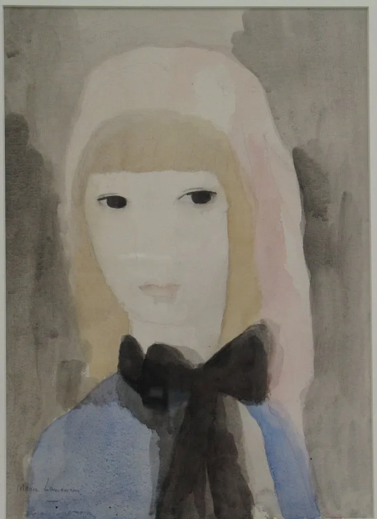 Untitled, by Marie Laurencin, watercolor, 1924