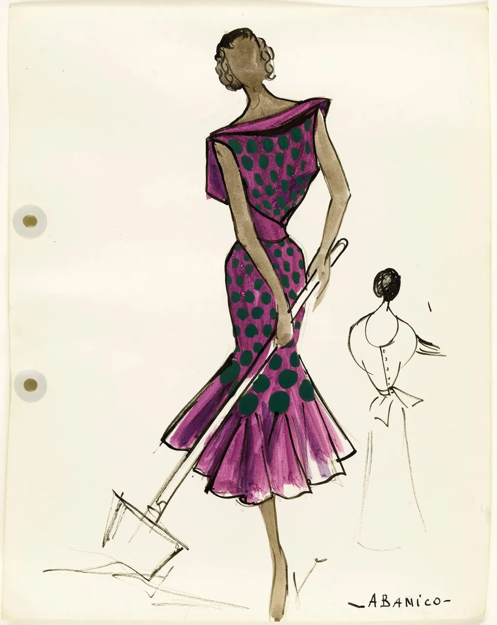'Abanico', by Marie-Louise Carven, 1951