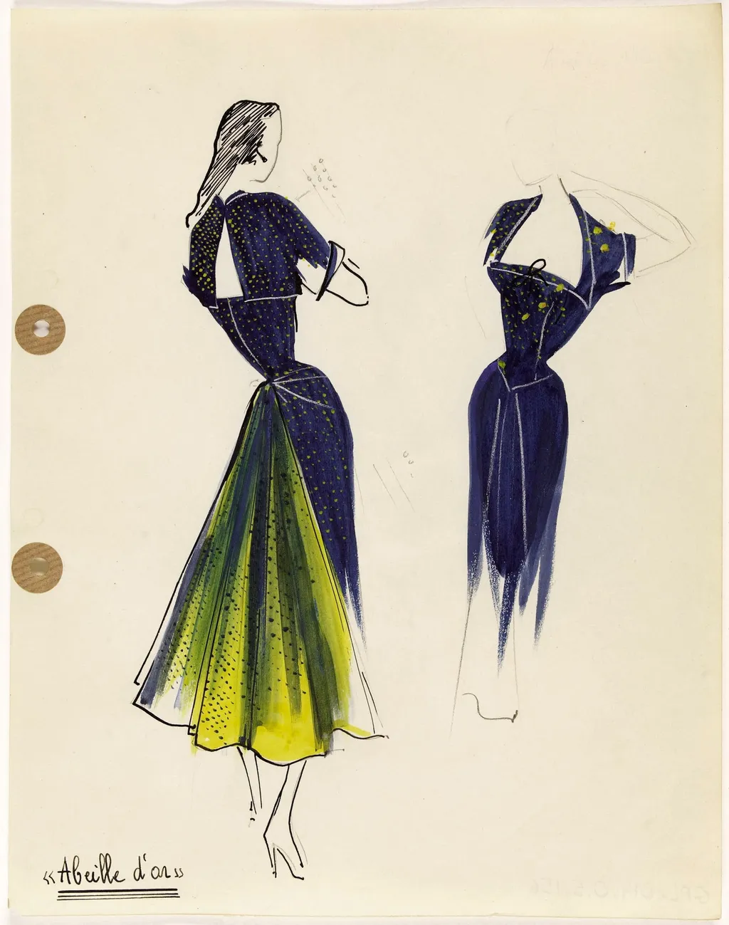 'Abeille d'or', by Marie-Louise Carven, 1949