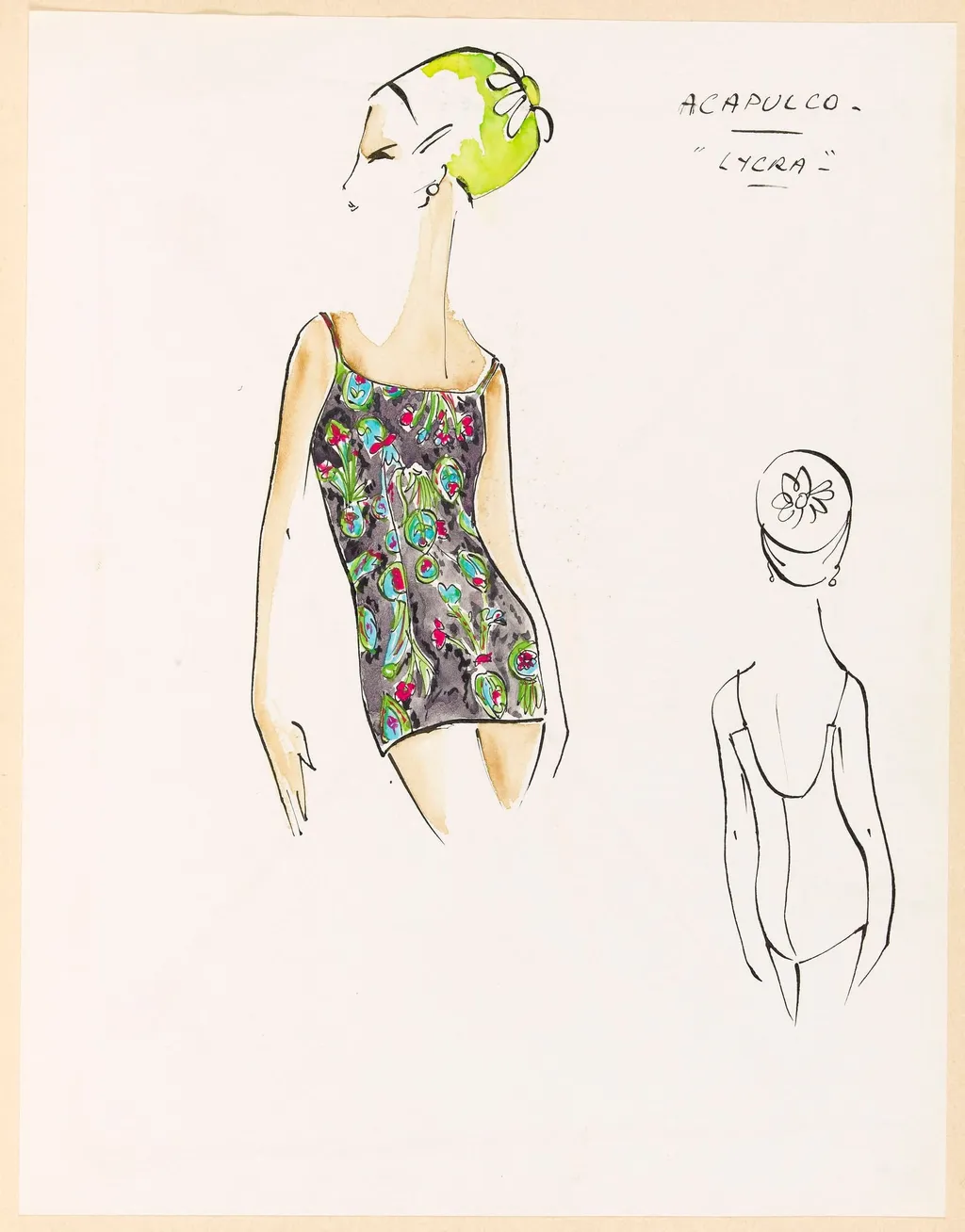 Acapulco Lycra, by Marie-Louise Carven, 1964