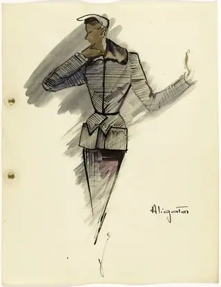 'Aligator', by Marie-Louise Carven