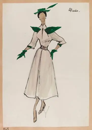 Aloès, by Marie-Louise Carven, 1951