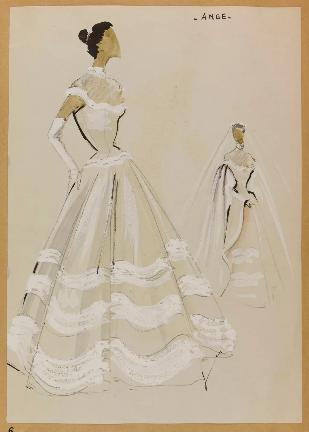 Ange, by Marie-Louise Carven, 1952