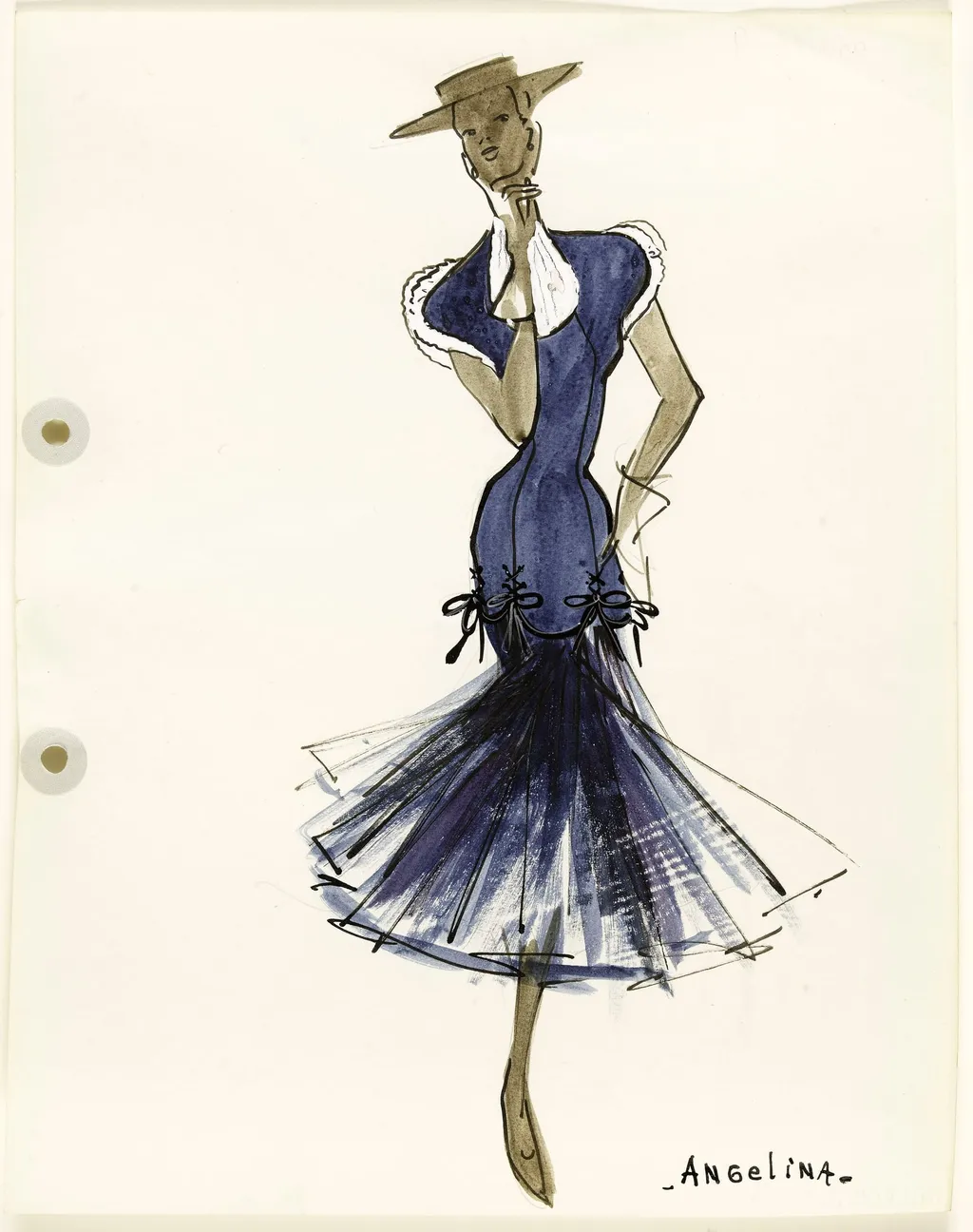 'Angelina', by Marie-Louise Carven, 1951