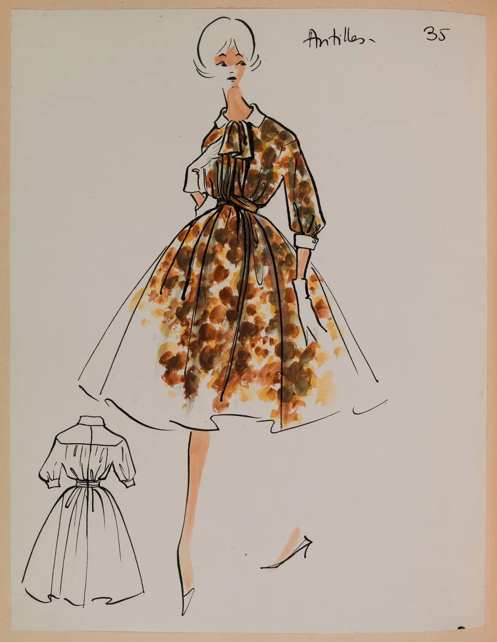 Antilles, by Marie-Louise Carven, 1958