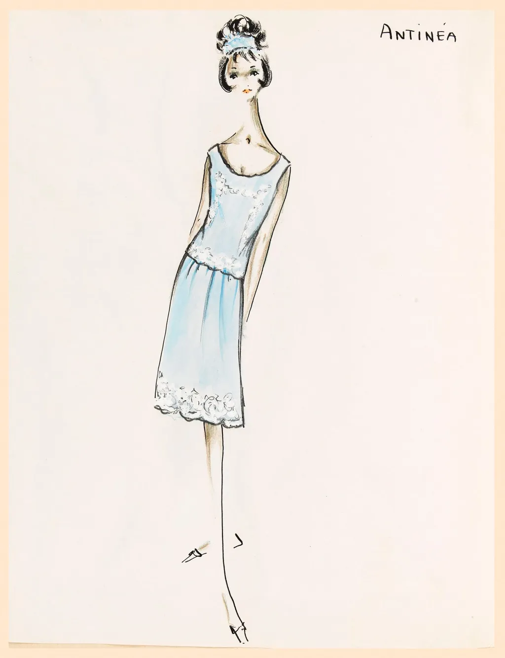 Antinéa, by Marie-Louise Carven, 1961
