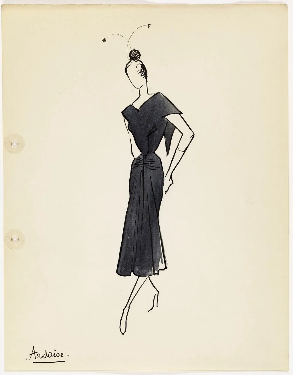 'Ardoise', by Marie-Louise Carven, 1949