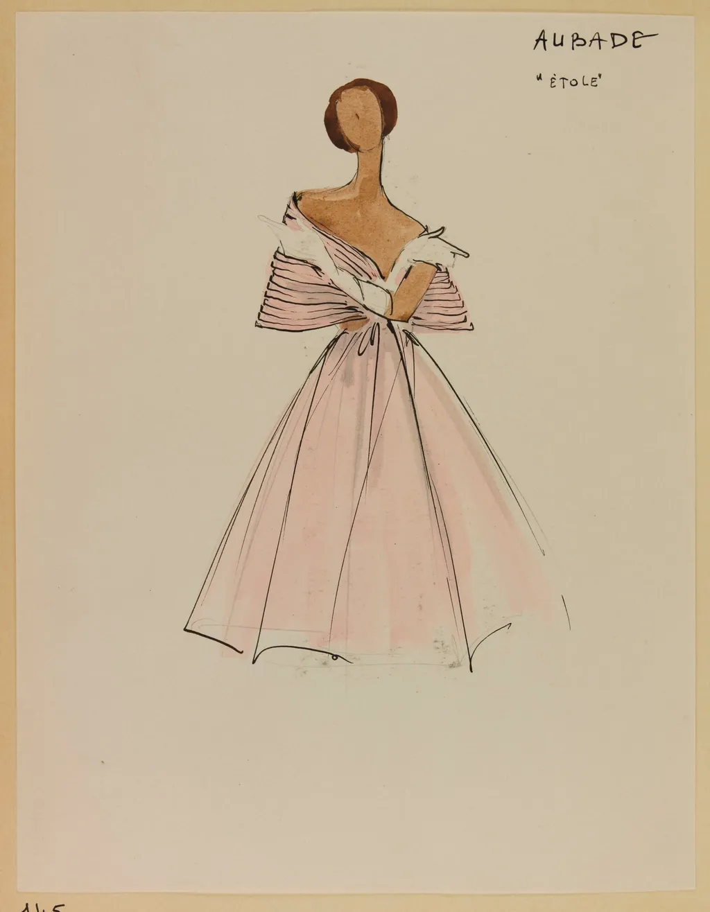 Aubade Etole, by Marie-Louise Carven, 1955