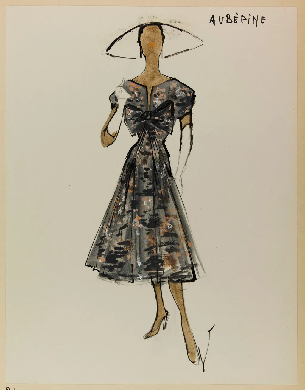 Aubépine, by Marie-Louise Carven, 1953