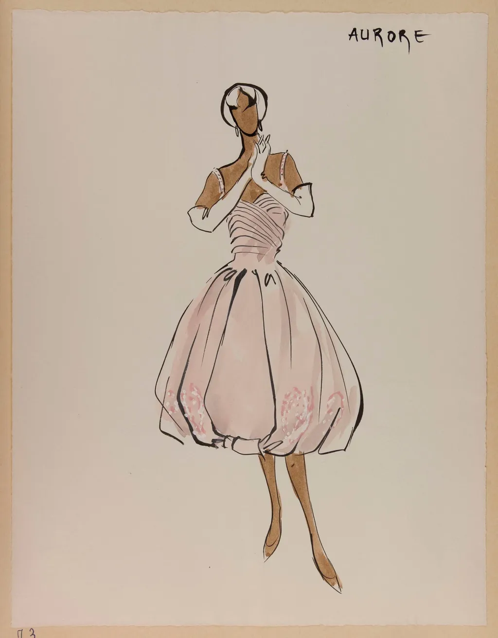Aurore, by Marie-Louise Carven, 1956