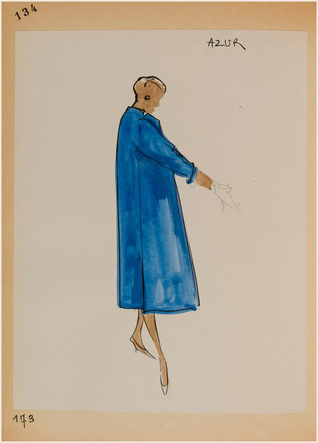 Azur, by Marie-Louise Carven, 1956