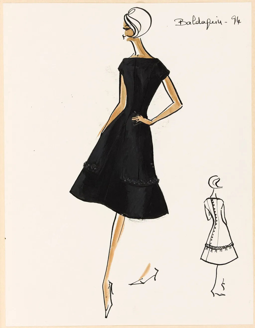 Baldaquin, by Marie-Louise Carven, 1959