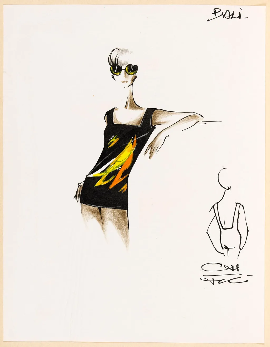 Bali, by Marie-Louise Carven, 1964