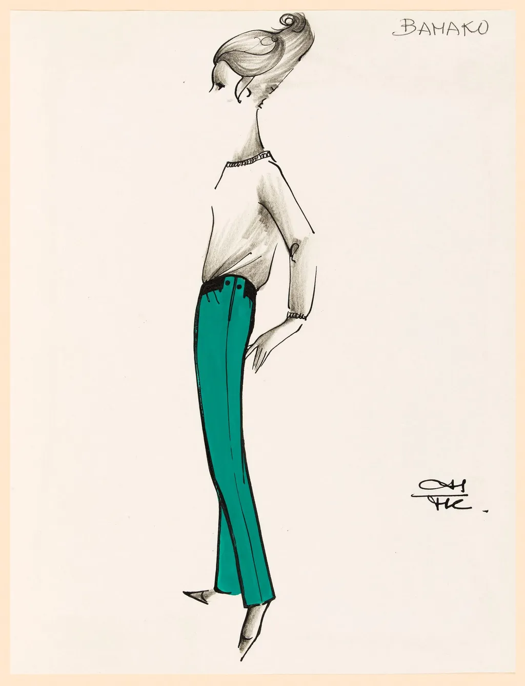 Bamako, by Marie-Louise Carven, 1963