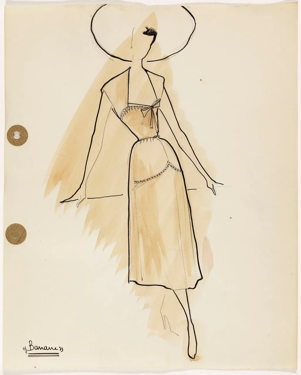 'Banane', by Marie-Louise Carven, 1949