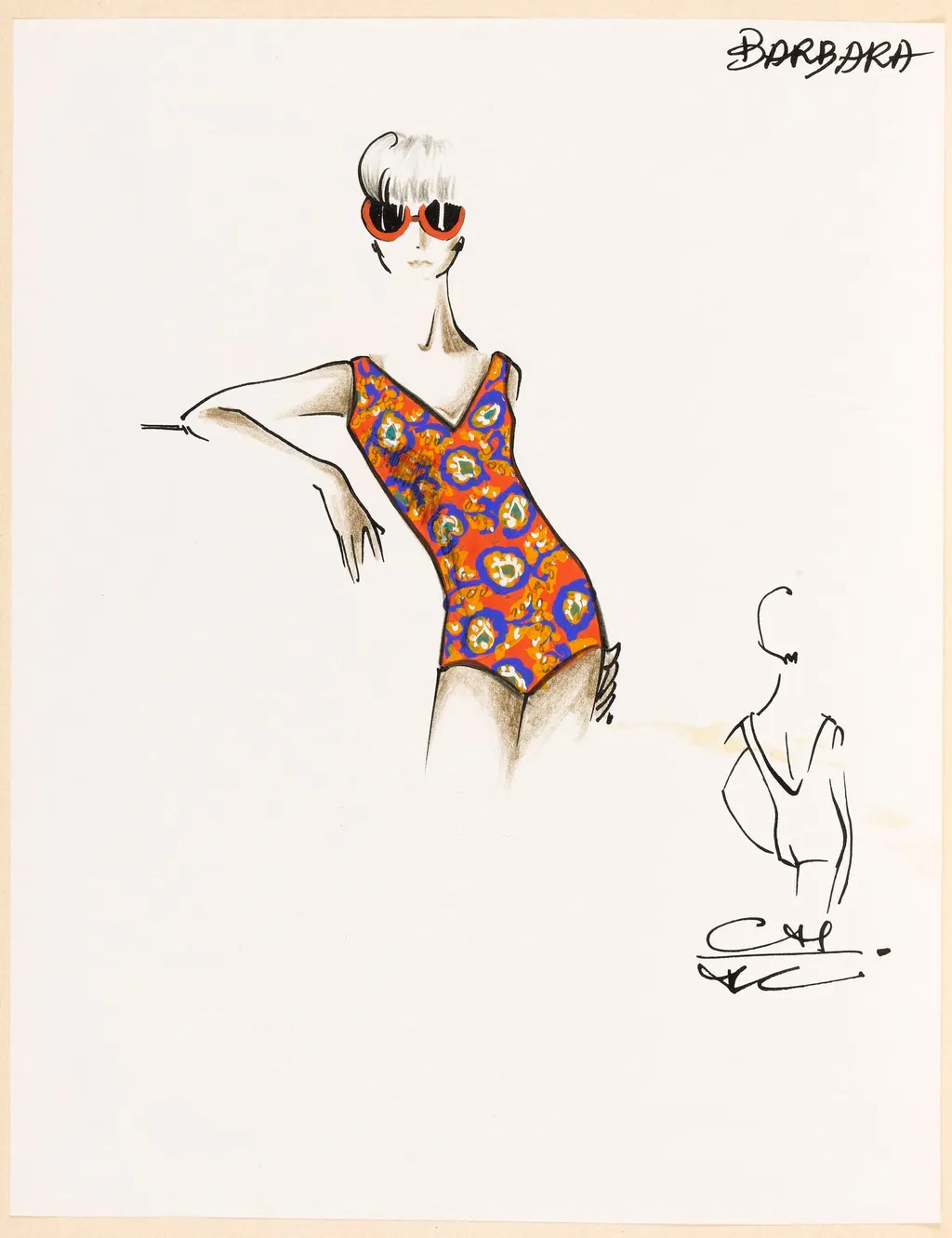 Barbara, by Marie-Louise Carven, 1964