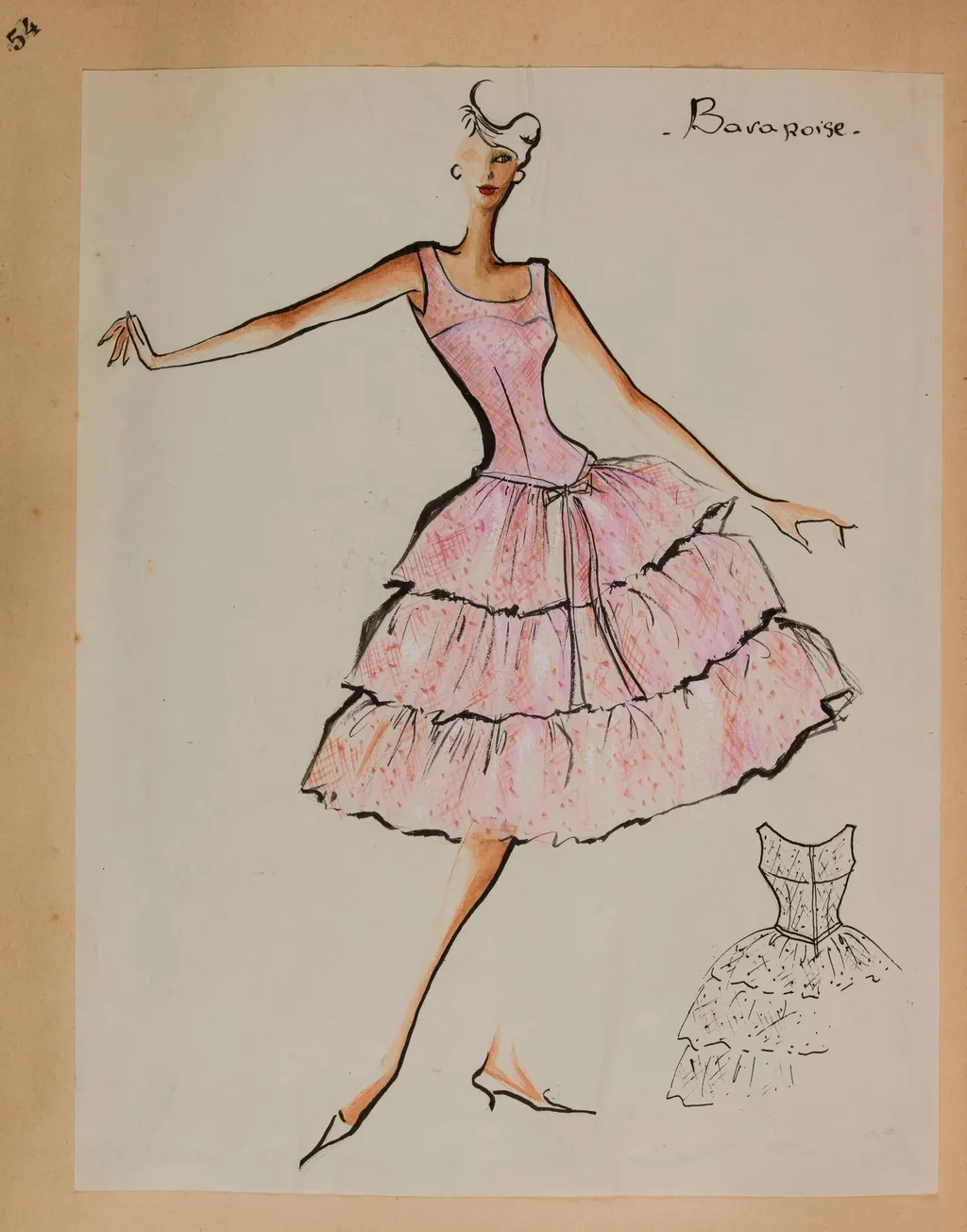 Bavaroise, by Marie-Louise Carven, 1958
