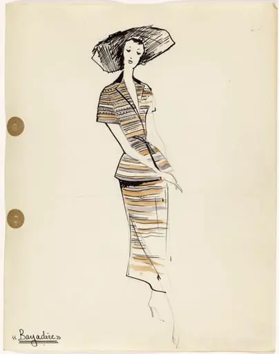 'Bayadère', by Marie-Louise Carven