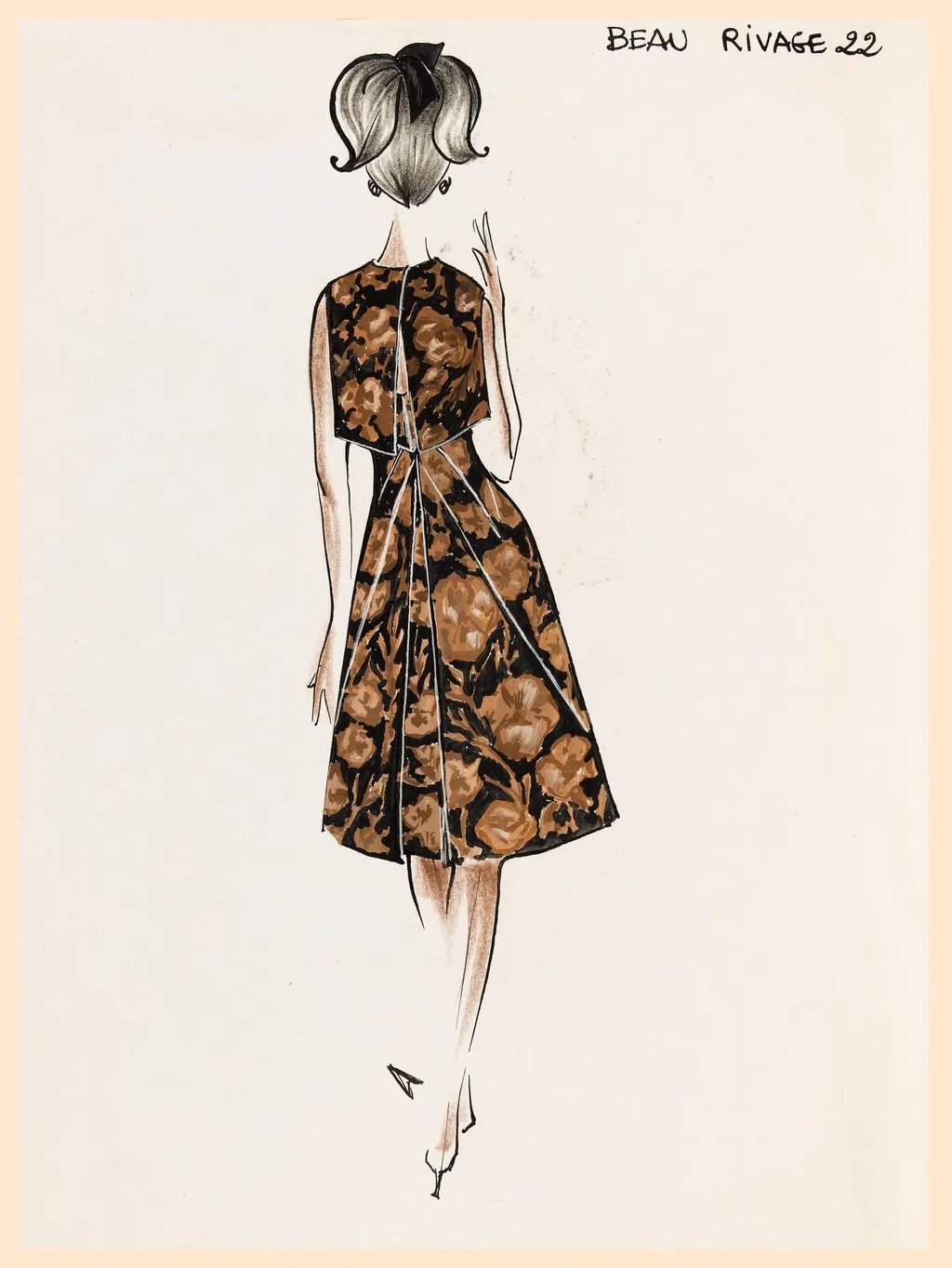Beau rivage, by Marie-Louise Carven, 1962